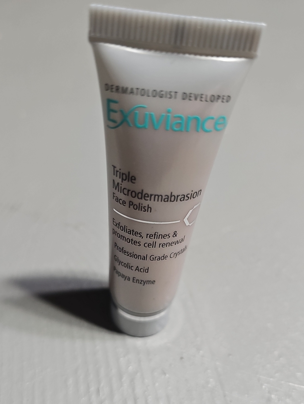 Exuviance Triple Microdermabrasion Face Polish 10g/0.35oz Cosmetics Travel Size